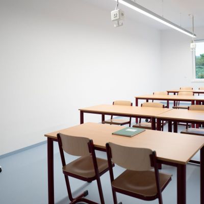 Klasse im Schulungsraum